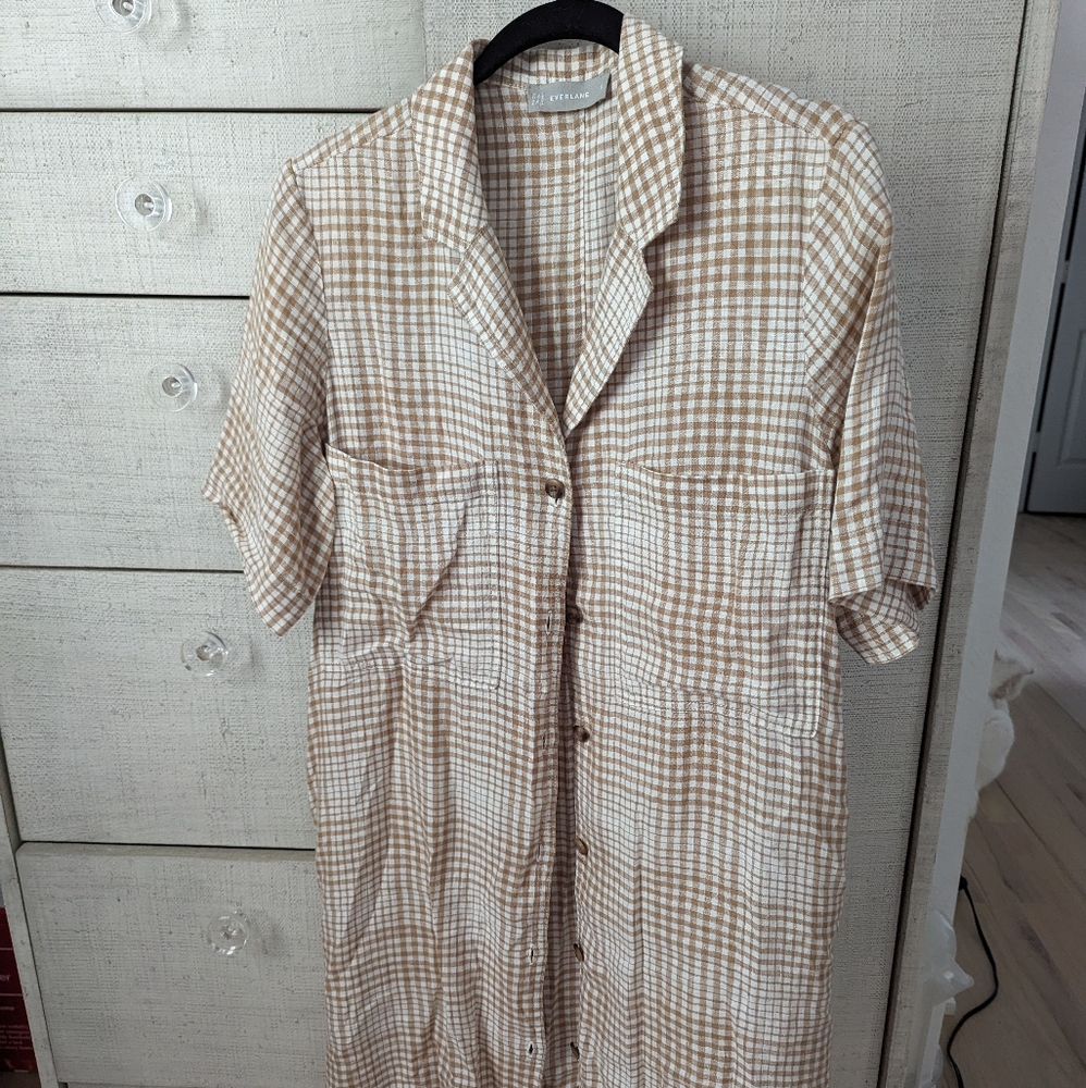 Euc Everlane Linen Dress